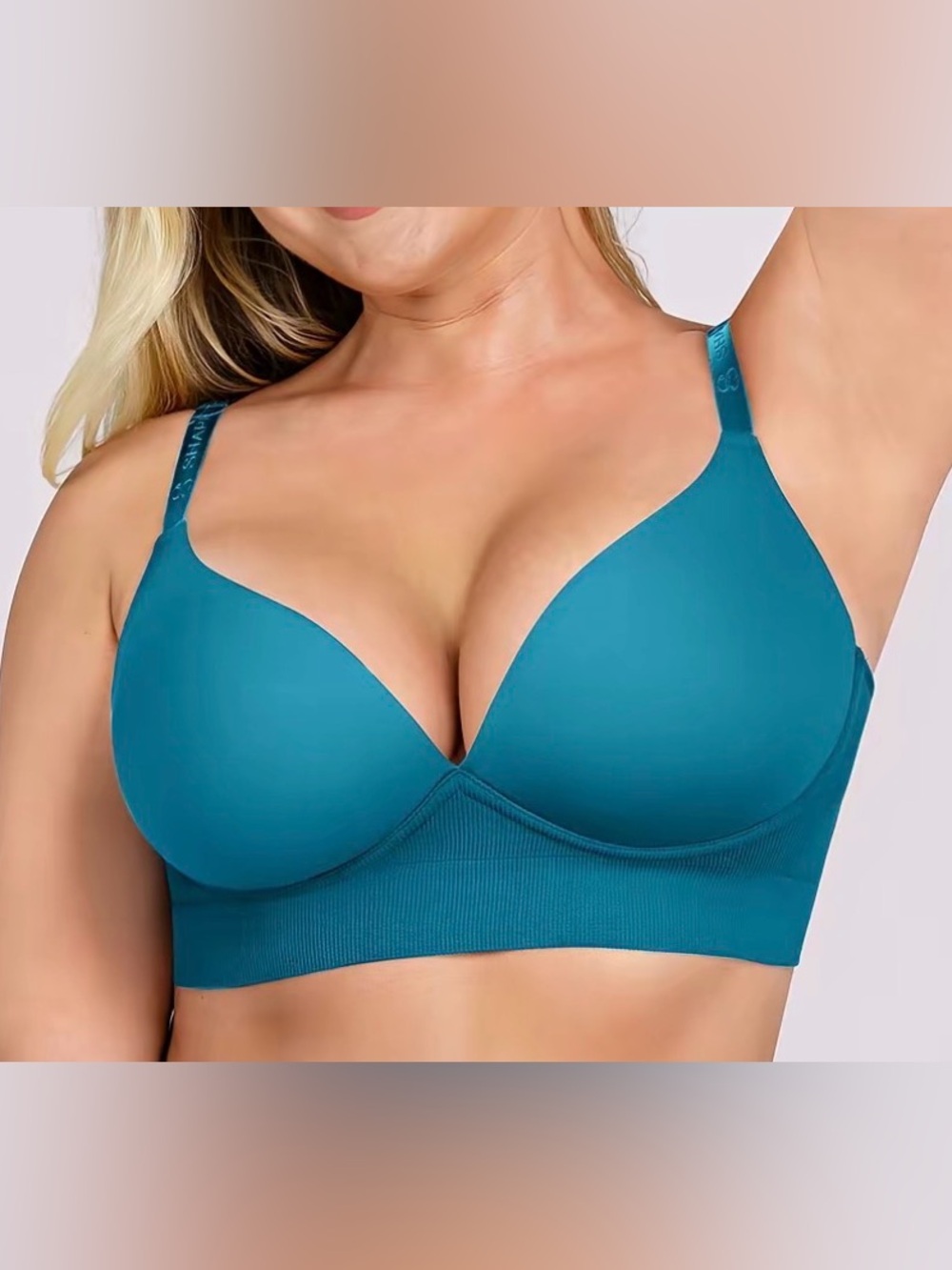NWT Shapellx Seamless Embrace Wireless T-Shirt Bra 3XL